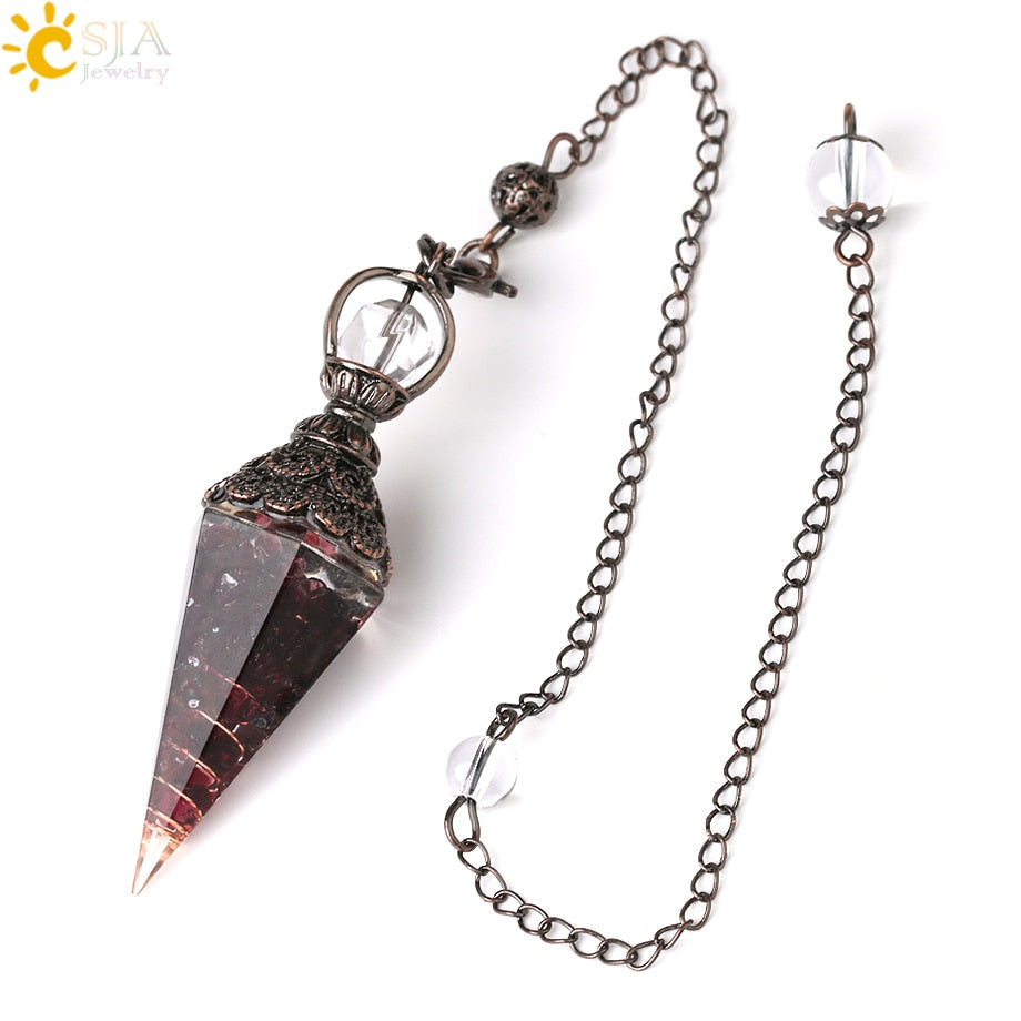 Crystals Pendulums