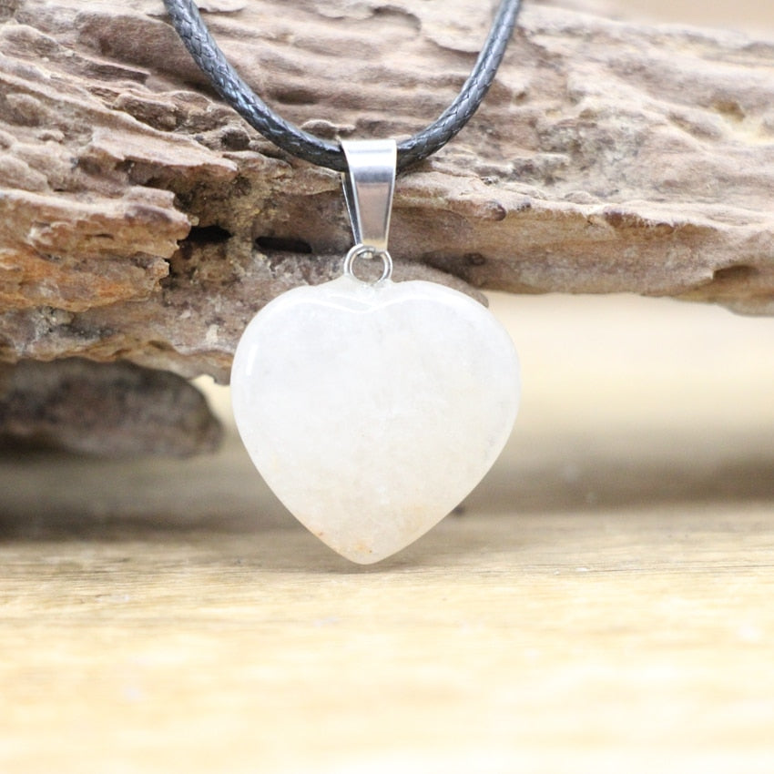 Heart Shape Stone Necklace