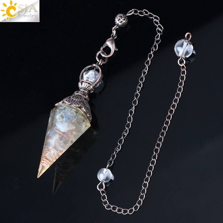 Crystals Pendulums