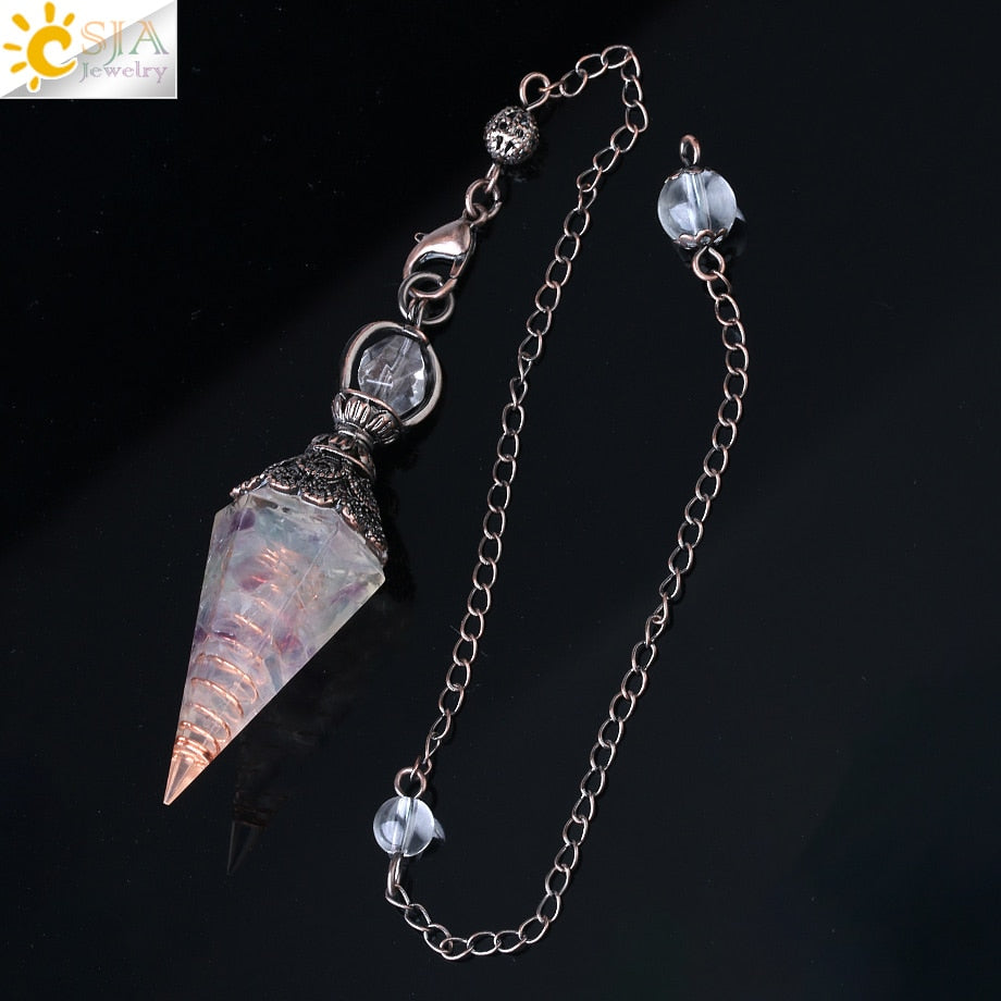 Crystals Pendulums