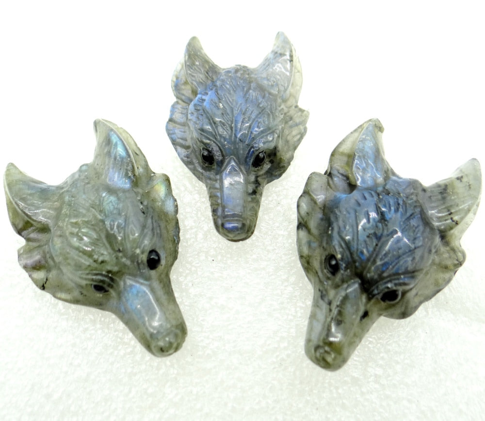 Crystal Wolf Head