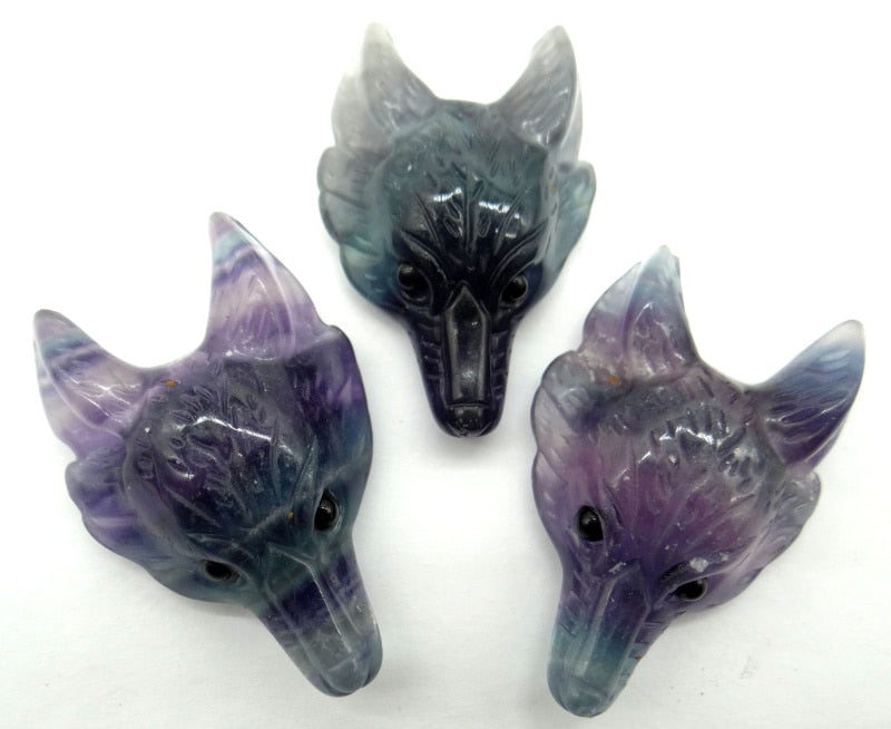 Crystal Wolf Head