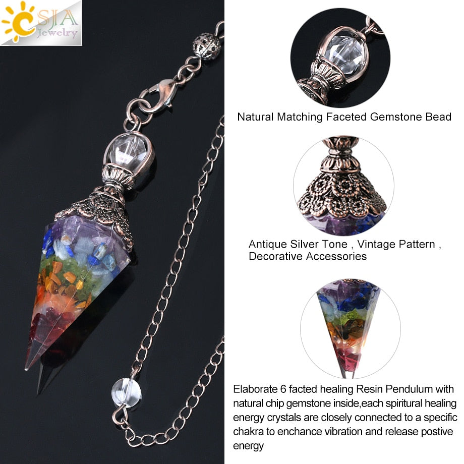 Crystals Pendulums