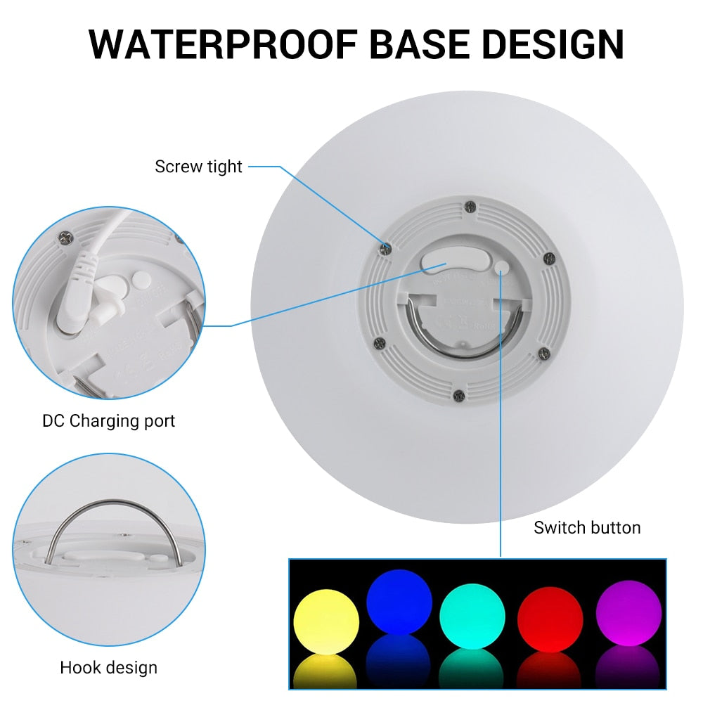 Waterproof Garden Ball Light