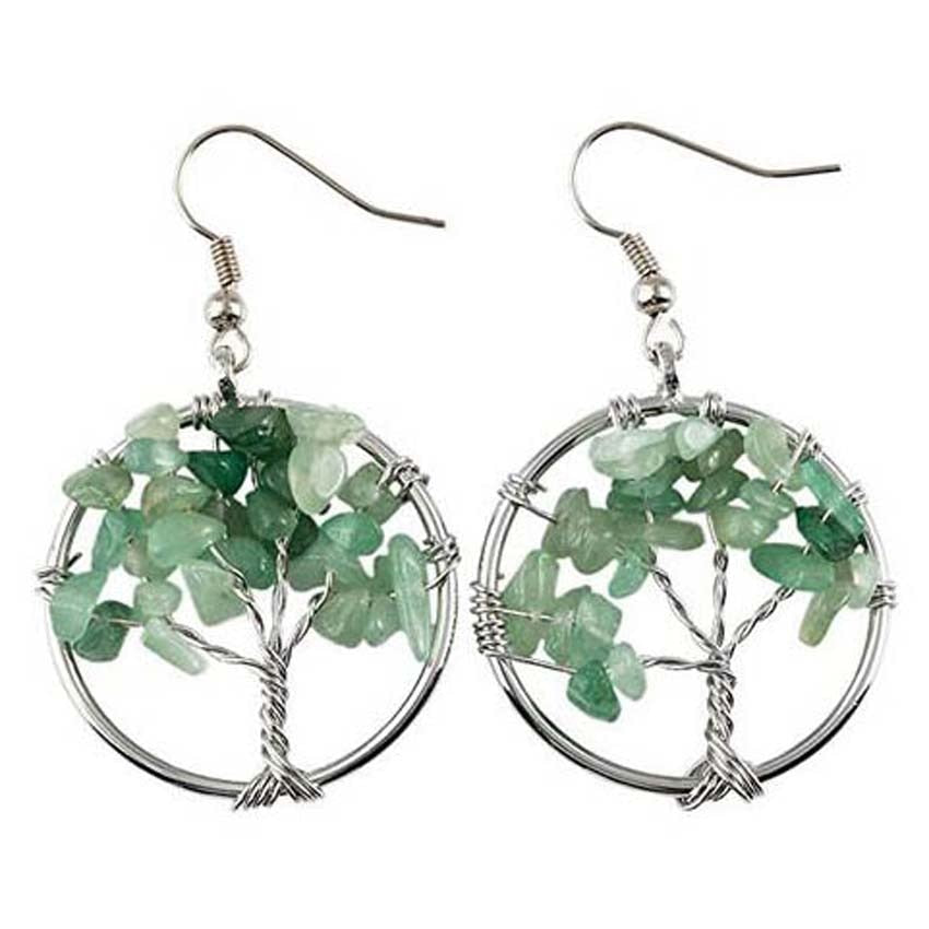 Tree of Life Dangle Earrings