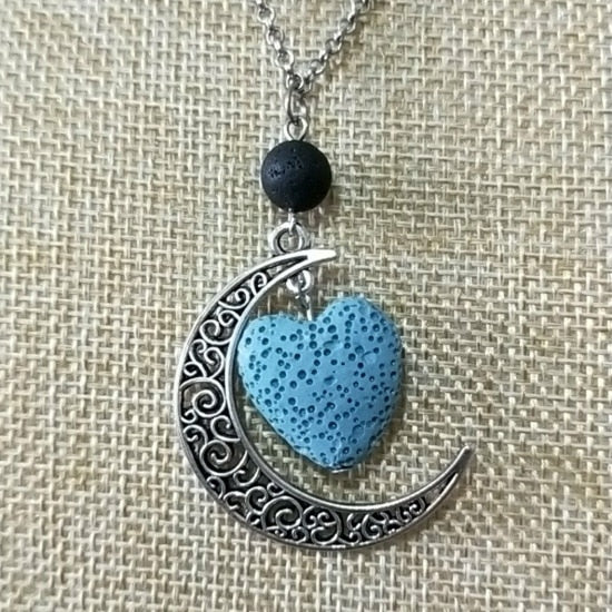 Lava Stone Essential Oil Diffuser Necklace