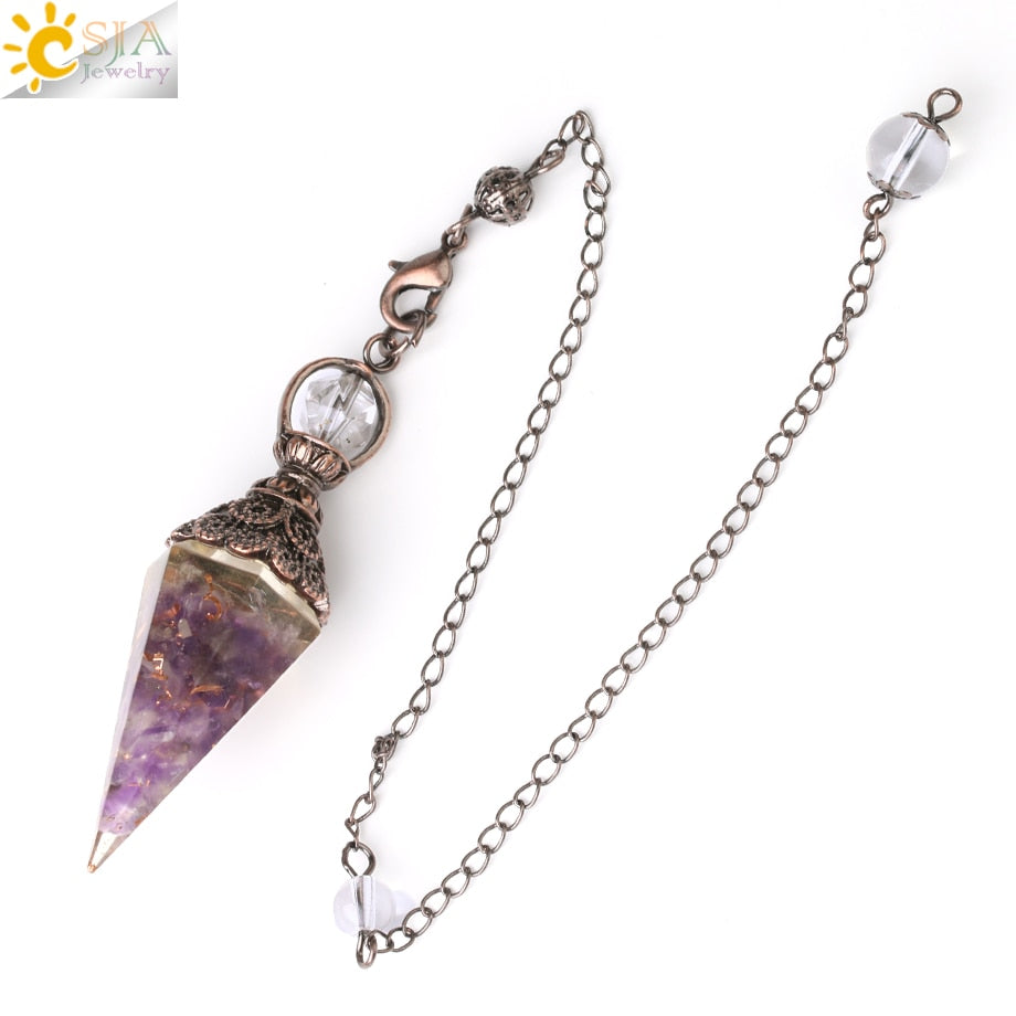 Crystals Pendulums