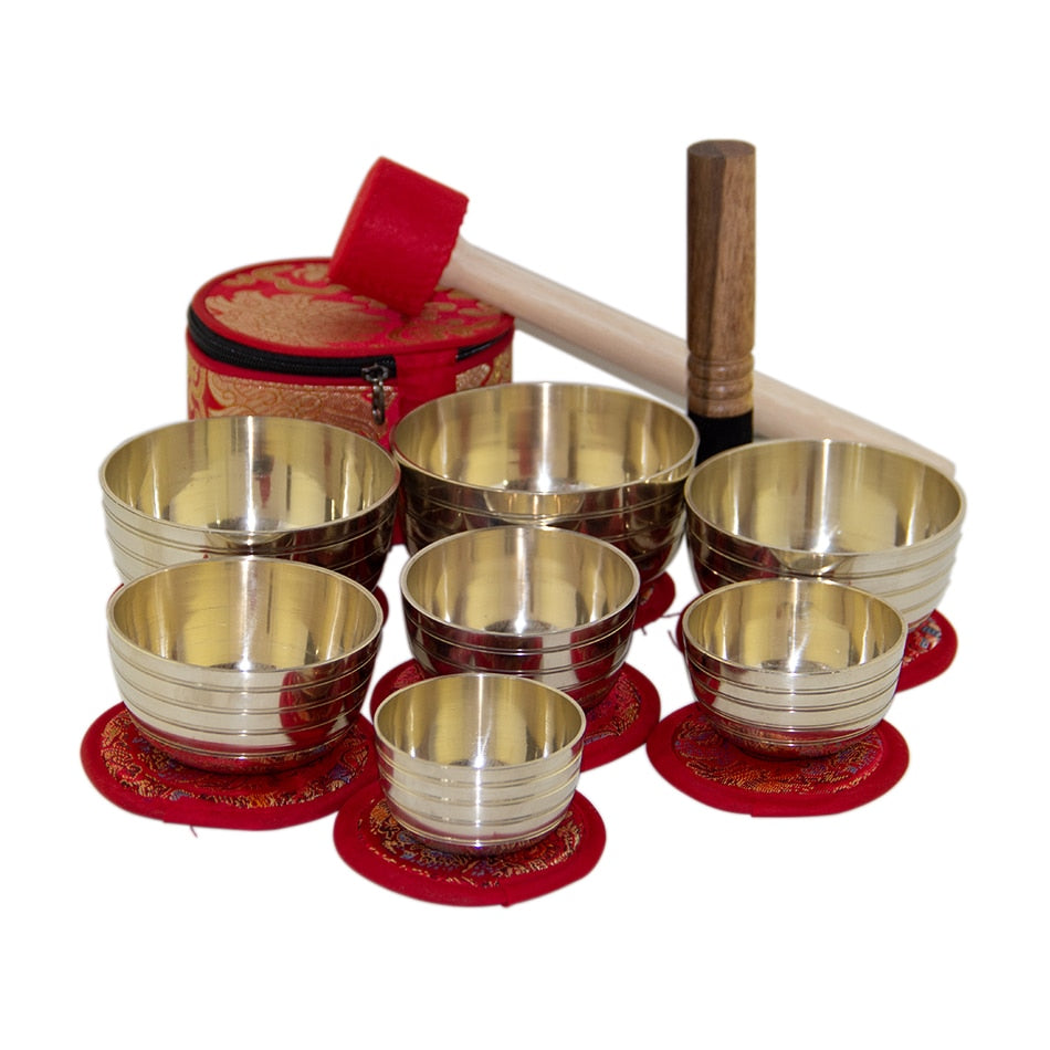 Himalayan Singing Bowl Set