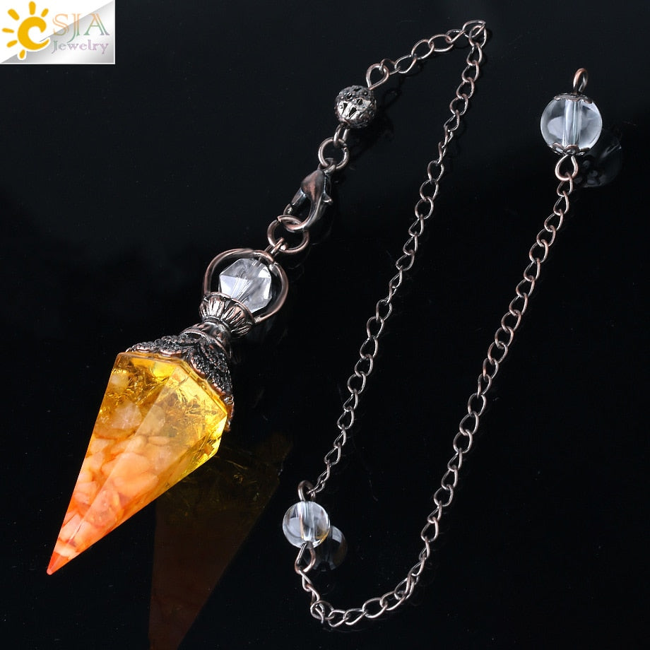 Crystals Pendulums