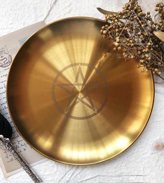 Pentagram Ritual Tray