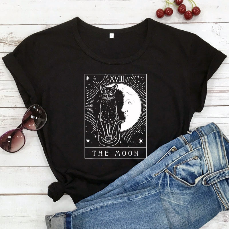 Moon Tarot Card Tee