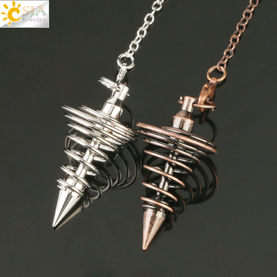 Metal spiral Pendulum