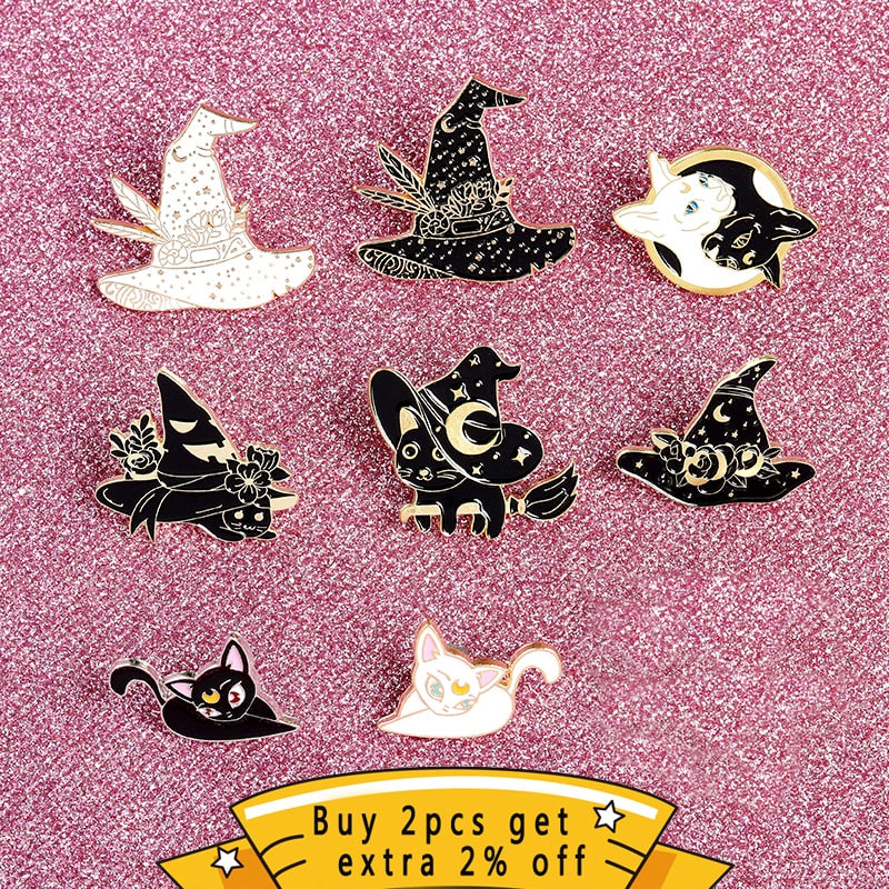 Witch Enamel pins