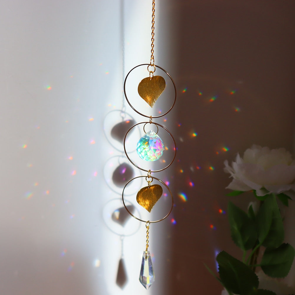 Crystal Sun light catchers