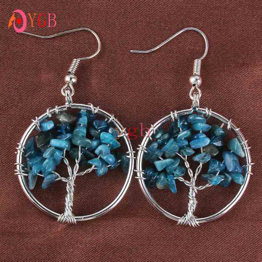 Tree of Life Dangle Earrings