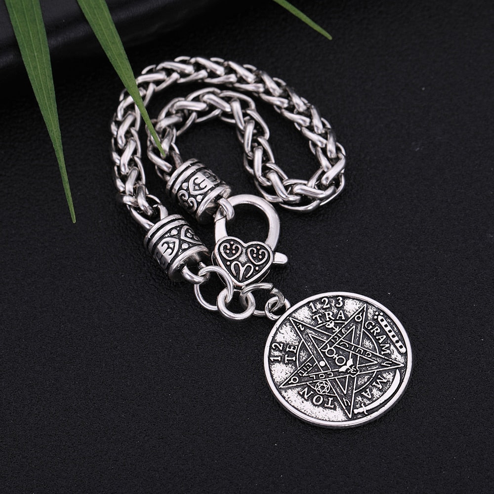 Tetragrammaton Pentacle Pentagram Pendant Bracelets