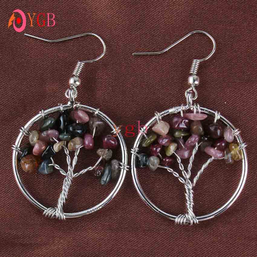 Tree of Life Dangle Earrings