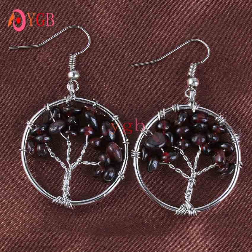 Tree of Life Dangle Earrings