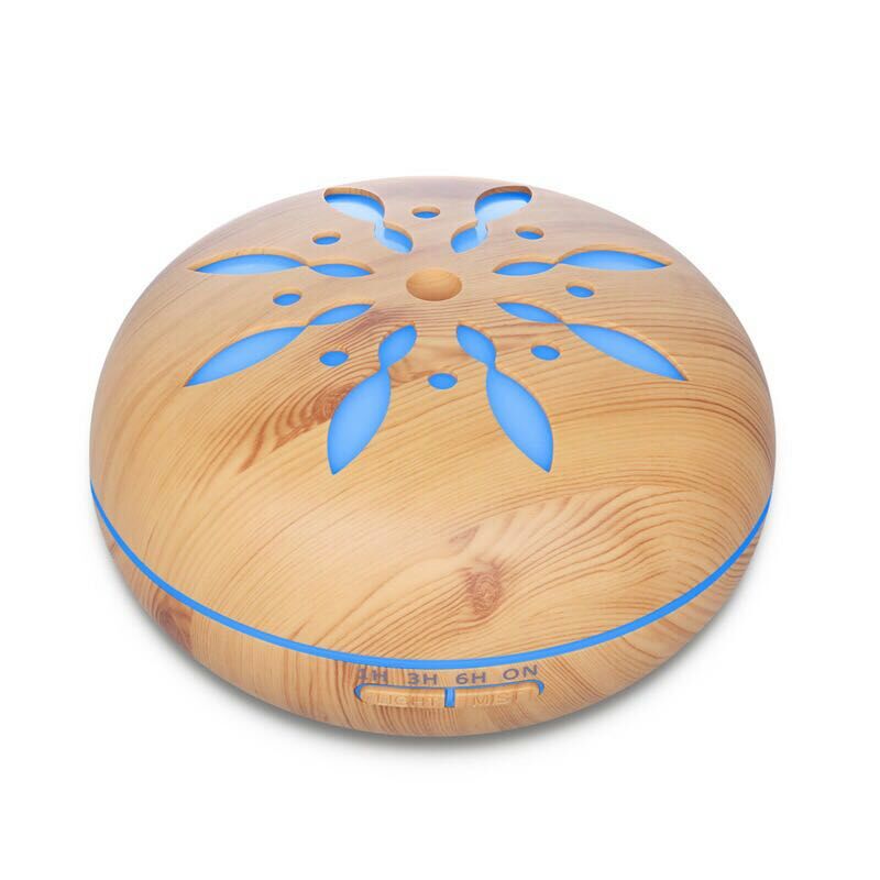 Wooden Flower Essential Oil Diffuser