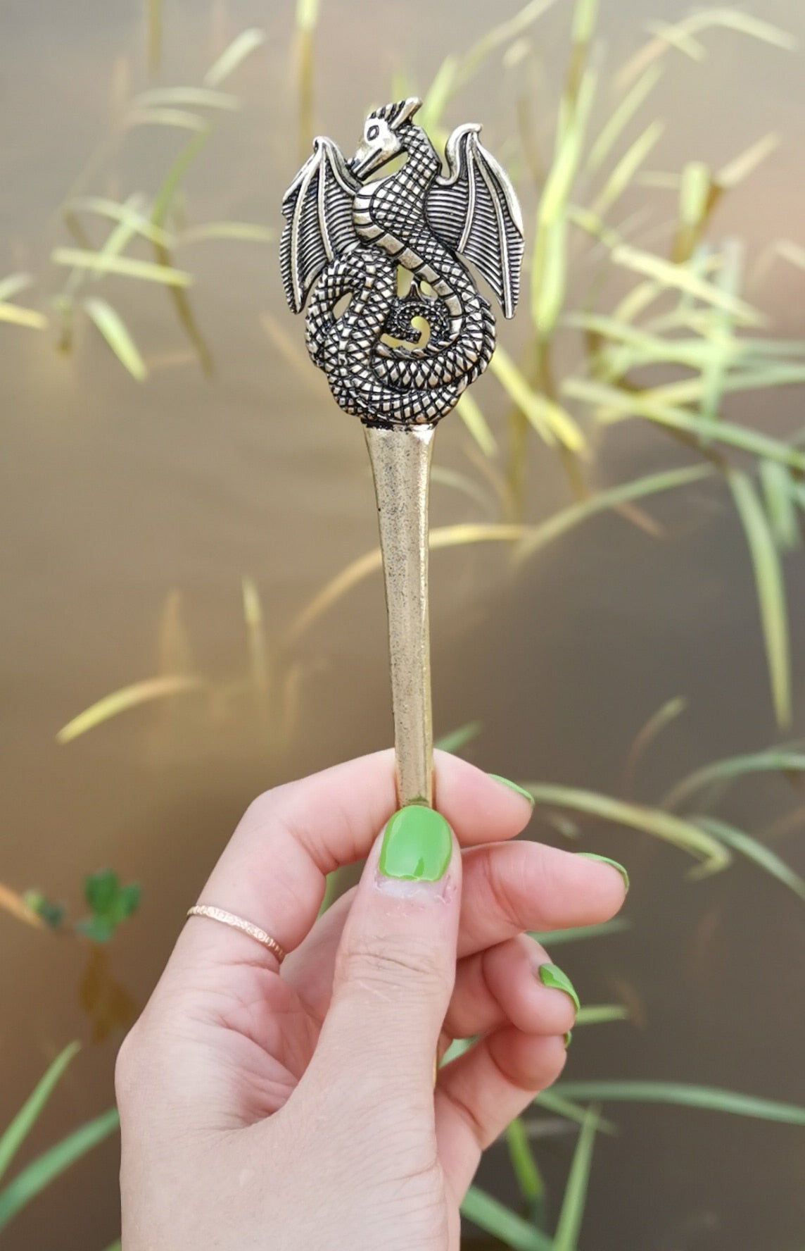 Witch Hairpin Amulet