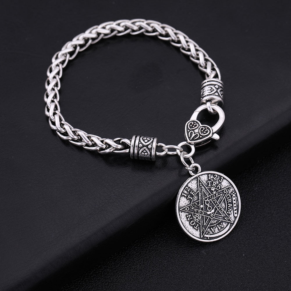 Tetragrammaton Pentacle Pentagram Pendant Bracelets