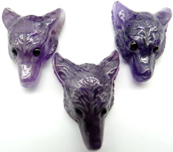 Crystal Wolf Head