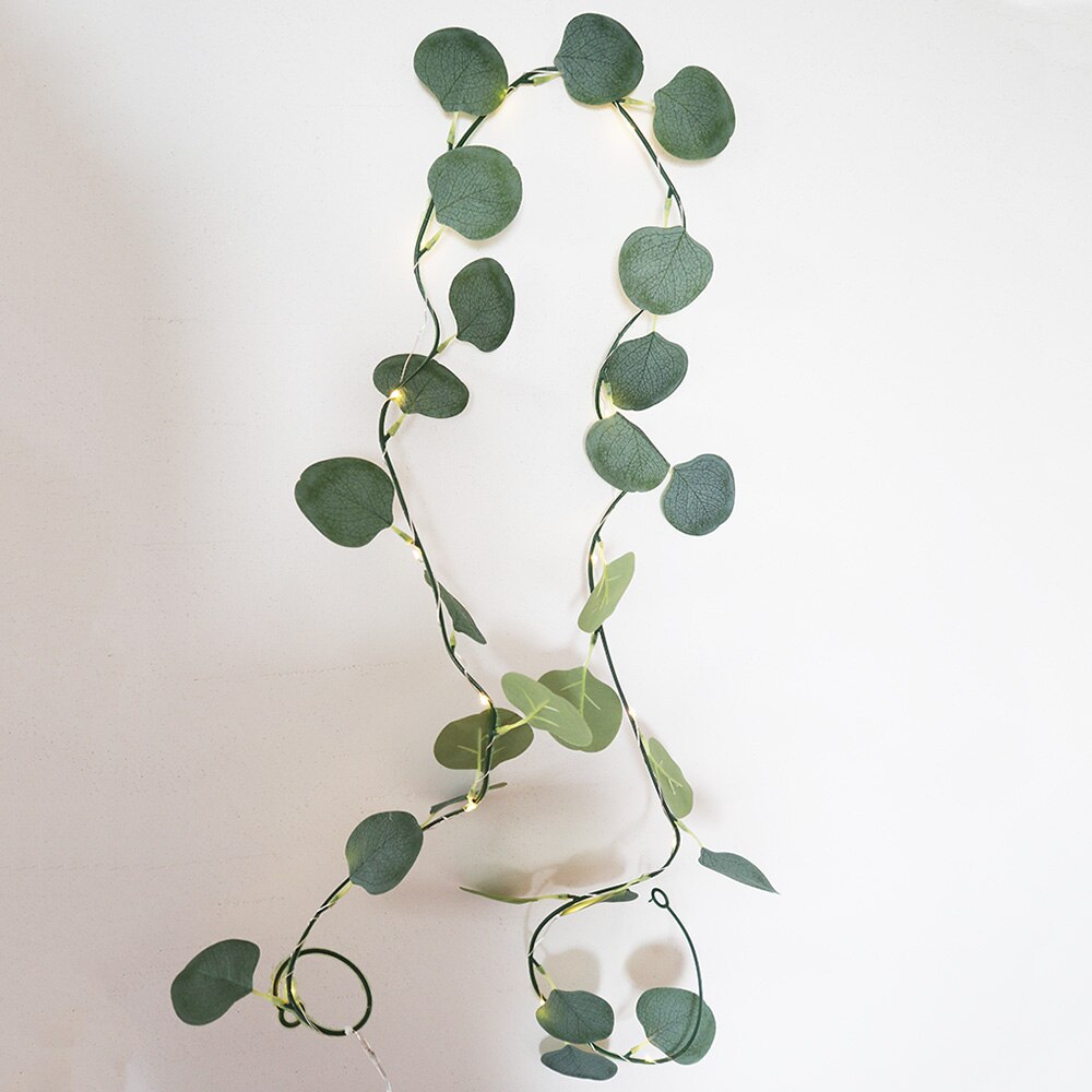 Ivy leaf garland fairy lights