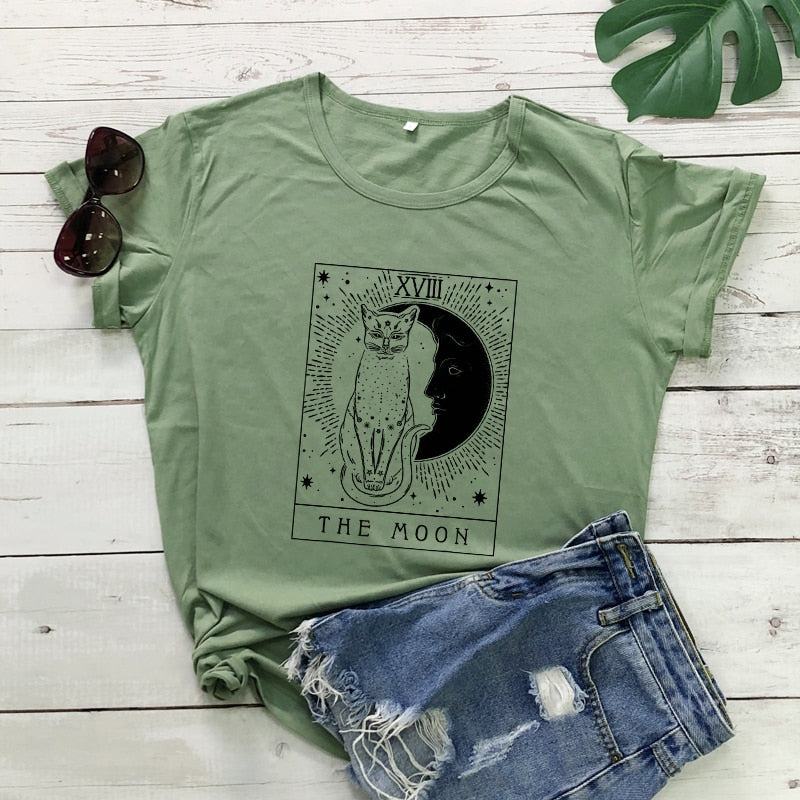 Moon Tarot Card Tee