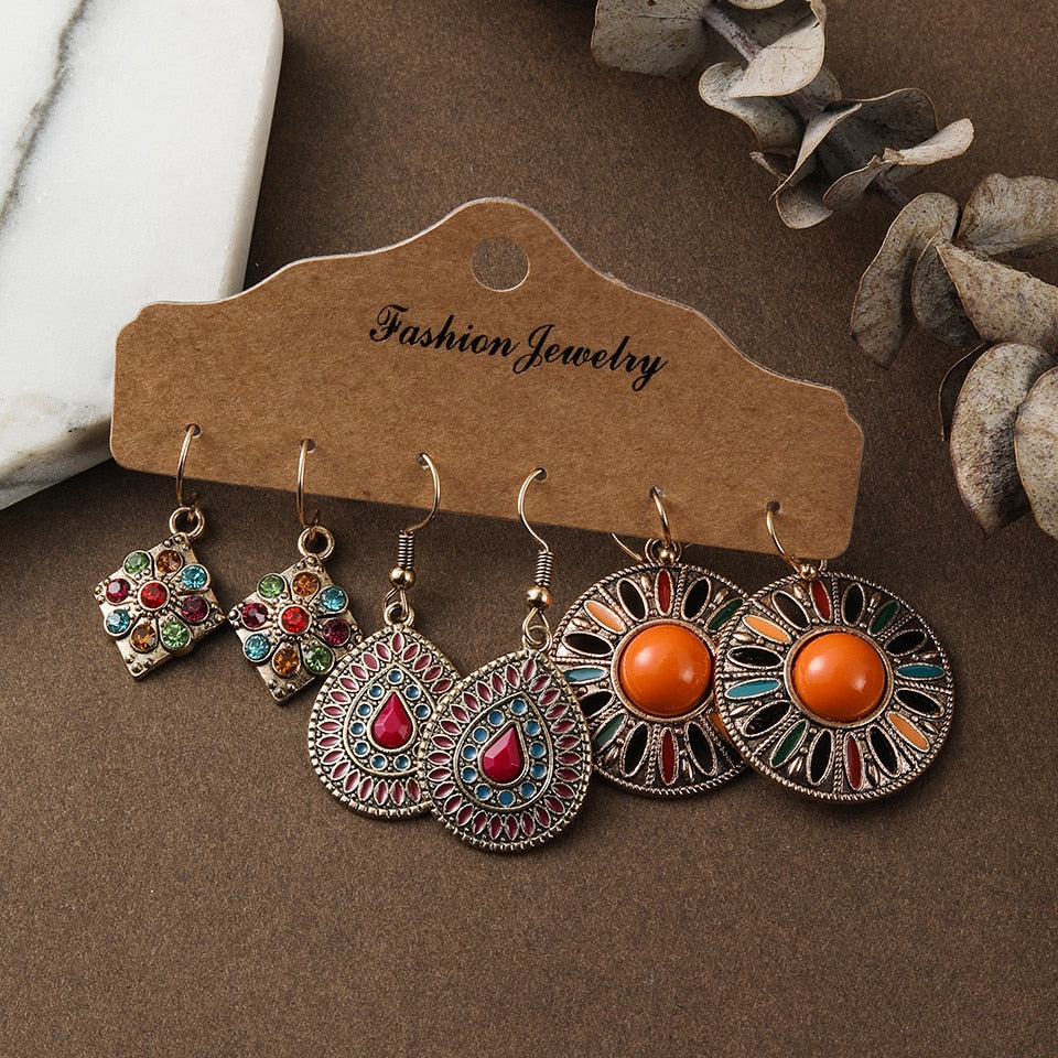 Vintage Long Earring sets