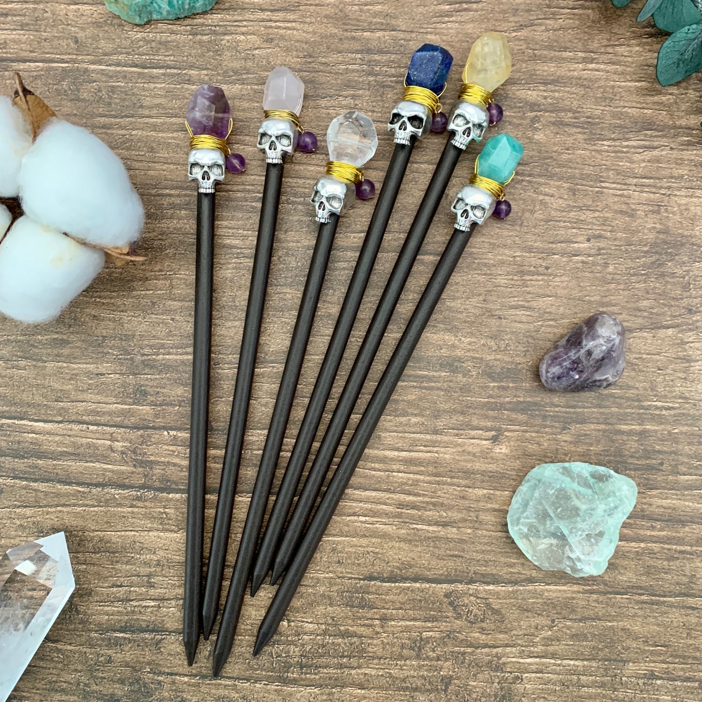 Wands and Hair Pins