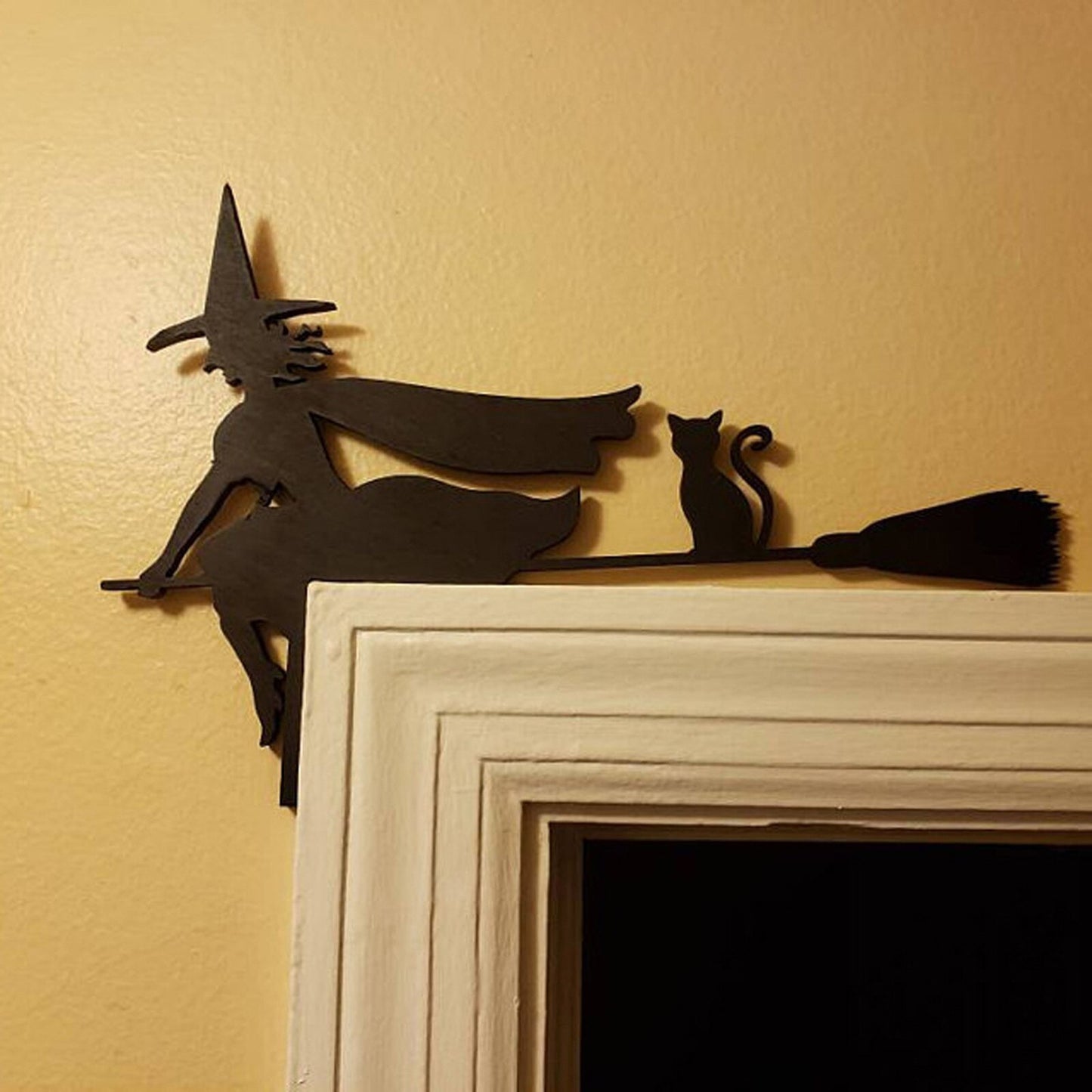 Witch Door Corner Decor