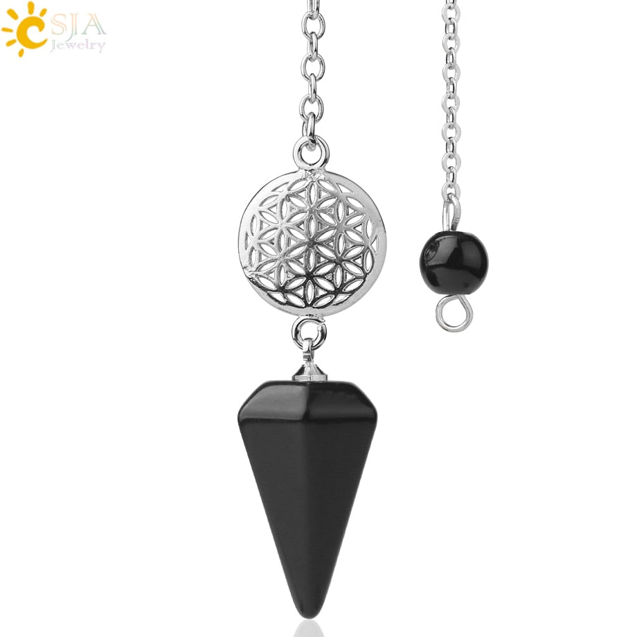 Flower of Life Dowsing Pendulum