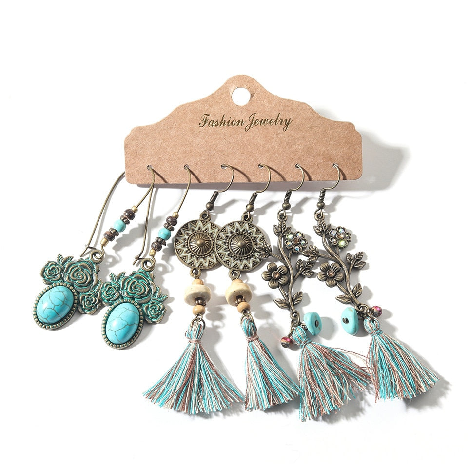 Vintage Long Earring sets