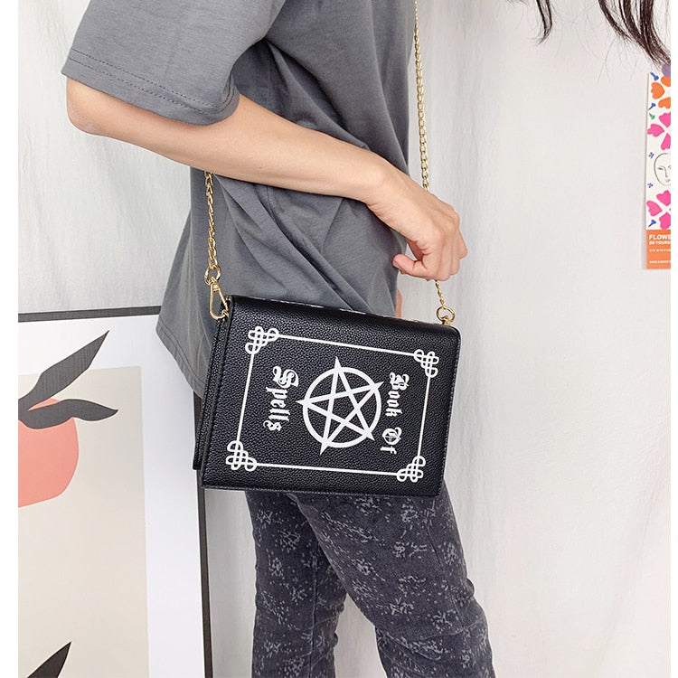 Magic Book Shape Clutch