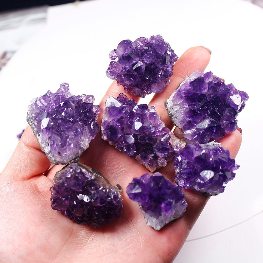 Raw Amethyst Quartz Cluster