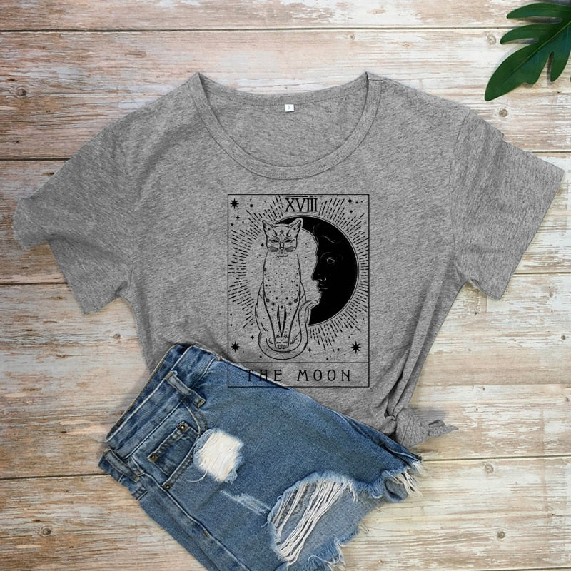 Moon Tarot Card Tee