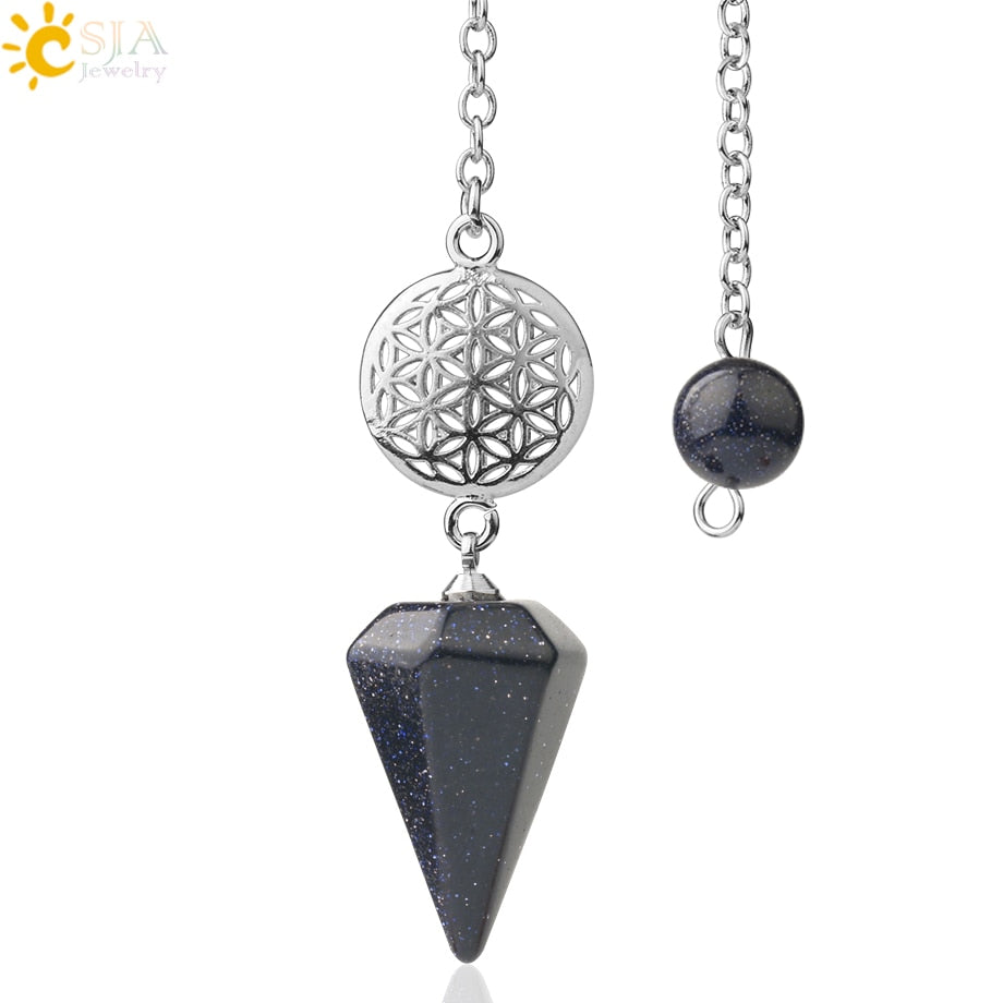 Flower of Life Dowsing Pendulum