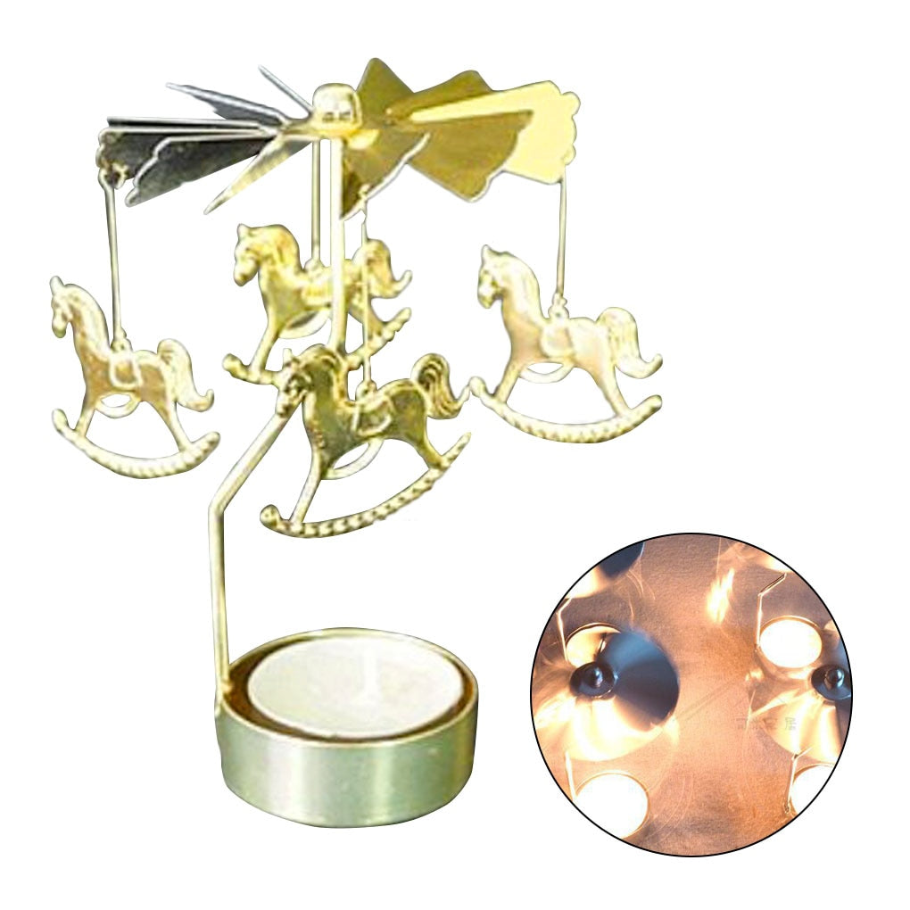 Carrousel Tea Light Candle Holder