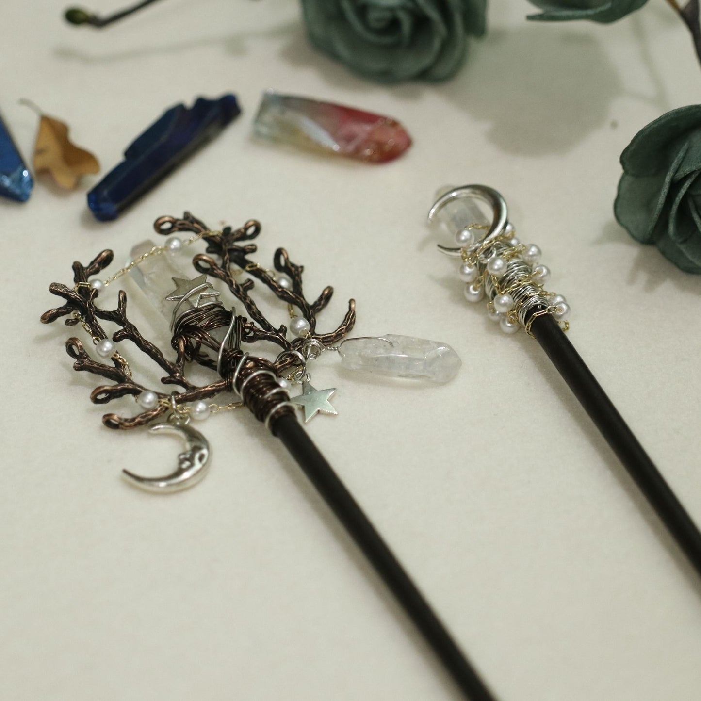 Wands and Hair Pins