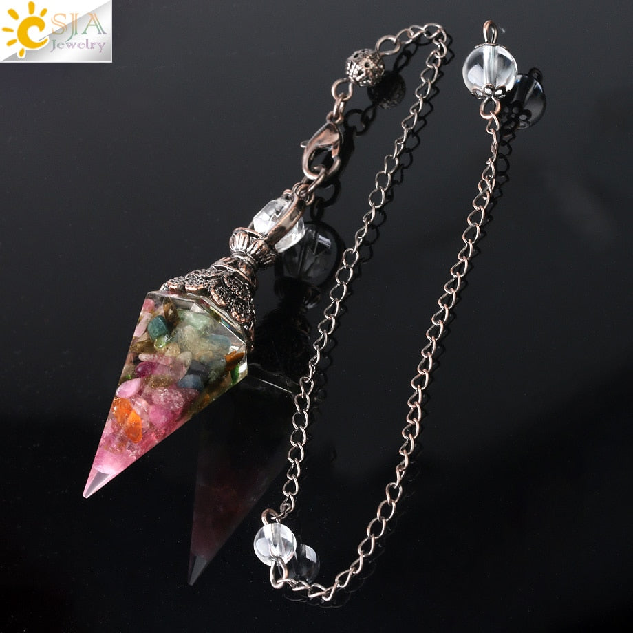 Crystals Pendulums