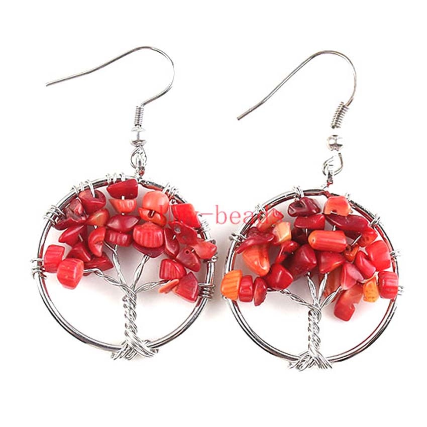 Tree of Life Dangle Earrings