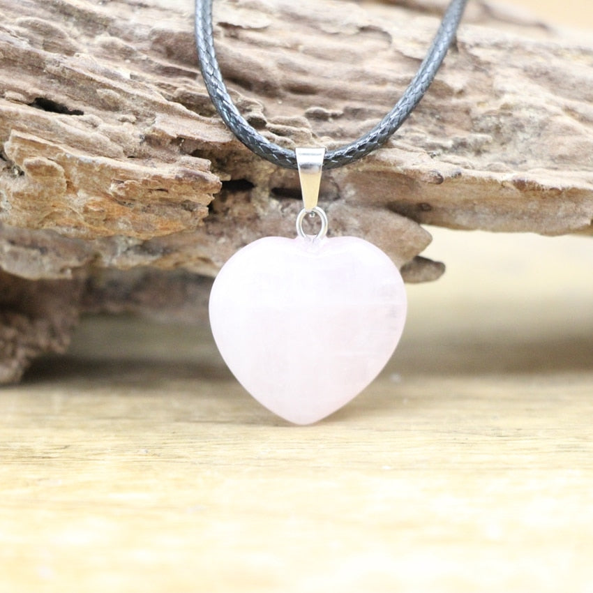 Heart Shape Stone Necklace