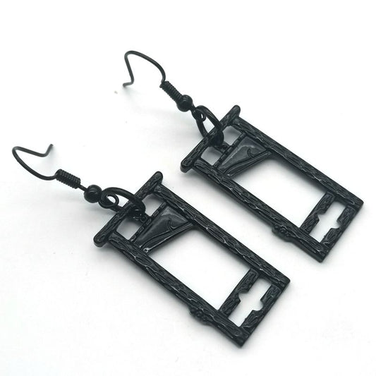 Gothic Guillotine Earrings