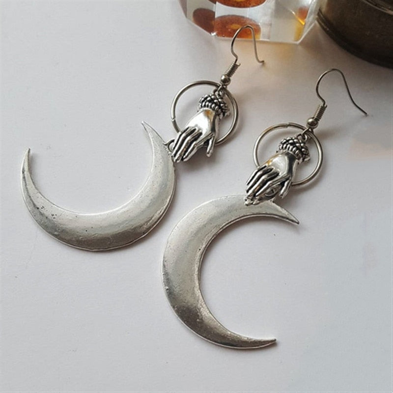 Crescent Moon earrings Many Styles