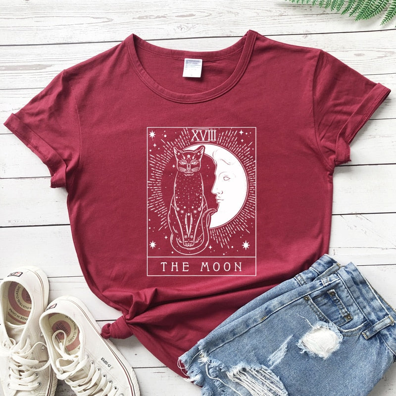 Moon Tarot Card Tee