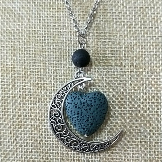 Lava Stone Essential Oil Diffuser Necklace