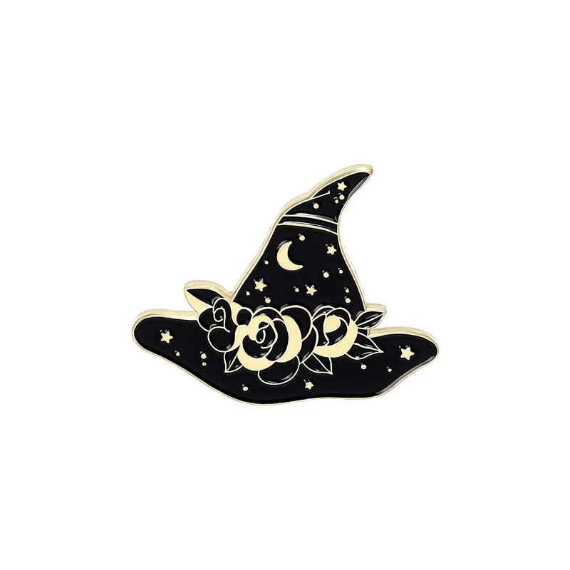 Wiccan Cat Pin