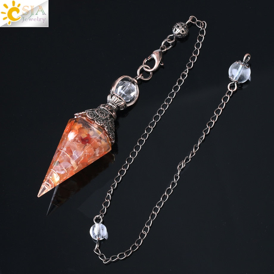 Crystals Pendulums