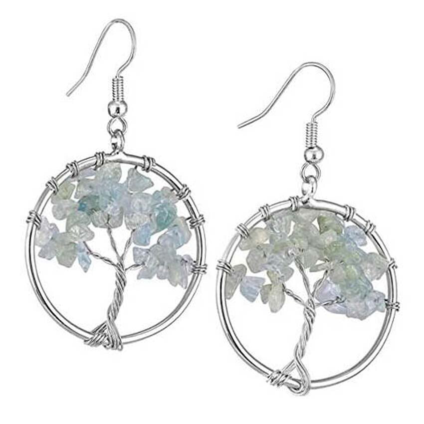 Tree of Life Dangle Earrings