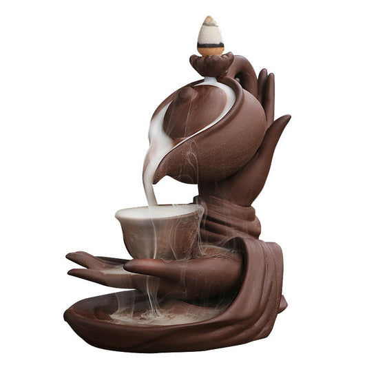 Newest Buddha Hand and Teapot Backflow Incense